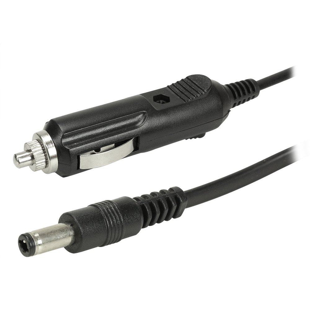 Cabo Cigarrete 12V C/ Plug P4 5.5Mm X 2.5Mm - 1,5 Metros