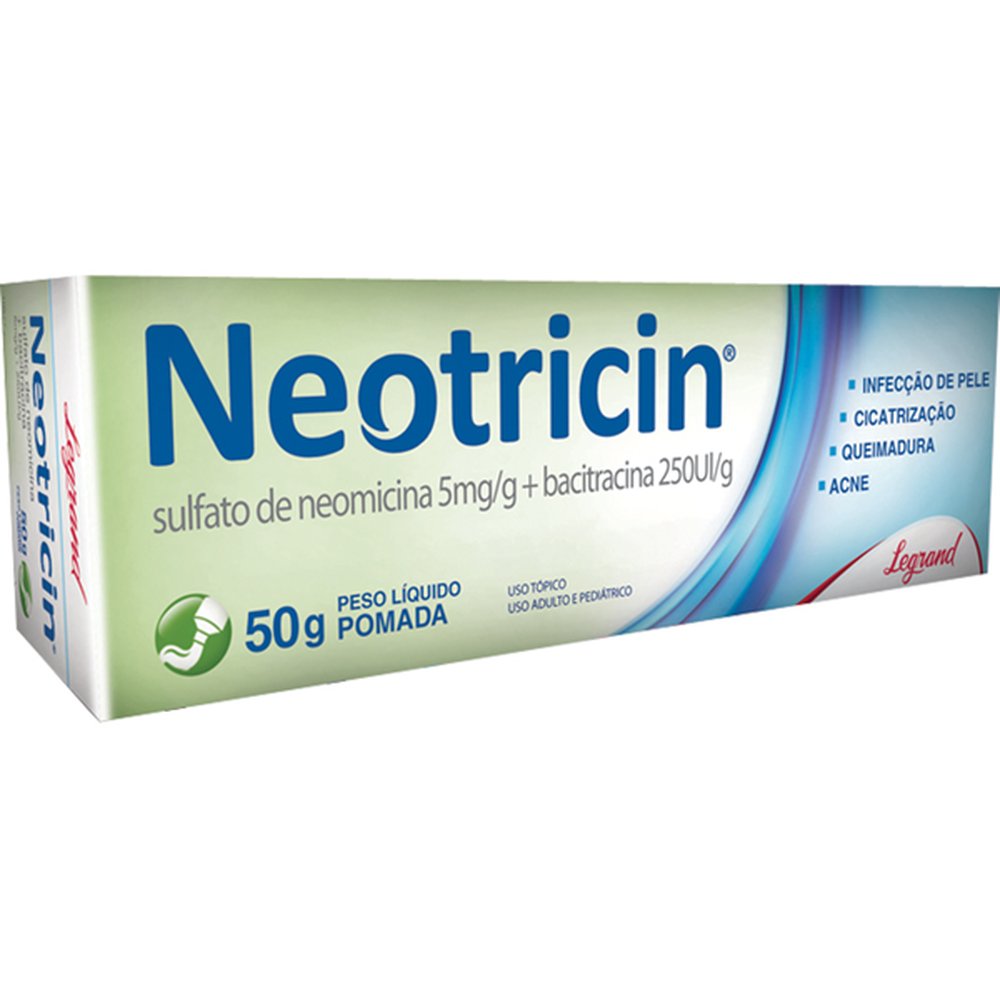 Neotricin Pomada Bisnaga X 50 Gramas - LEGRAND