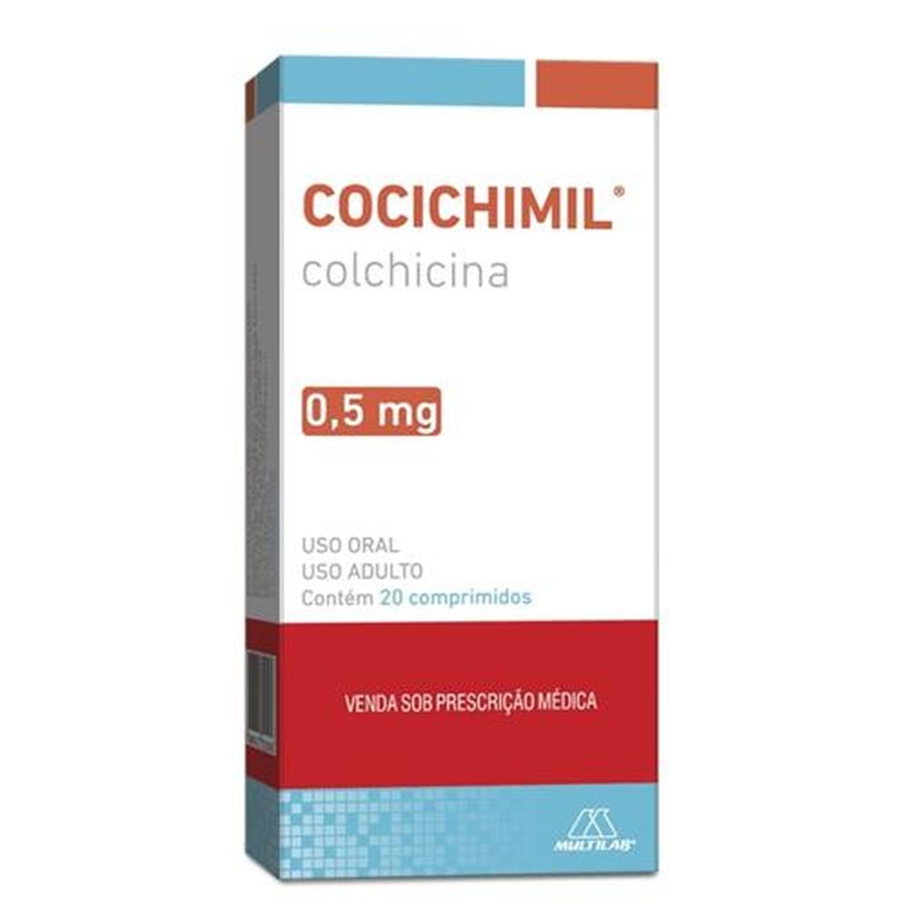 Cocichimil 0,5mg com 20 comprimidos