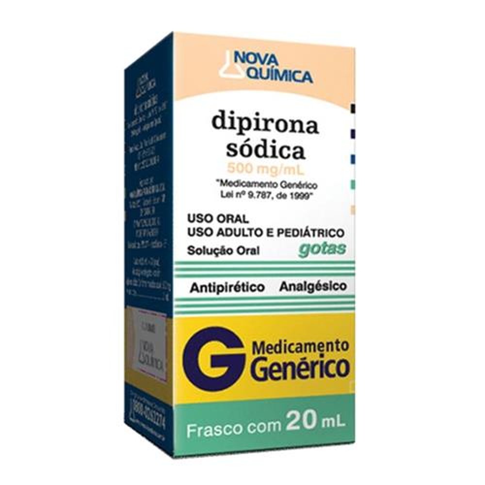 Dipirona Sod.Gotas 20Ml-Nq