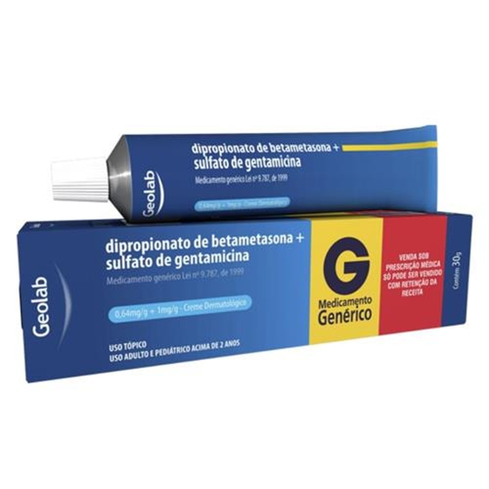 Dipropionato De Betametasona + Sulfato De Gentamicina Creme ...