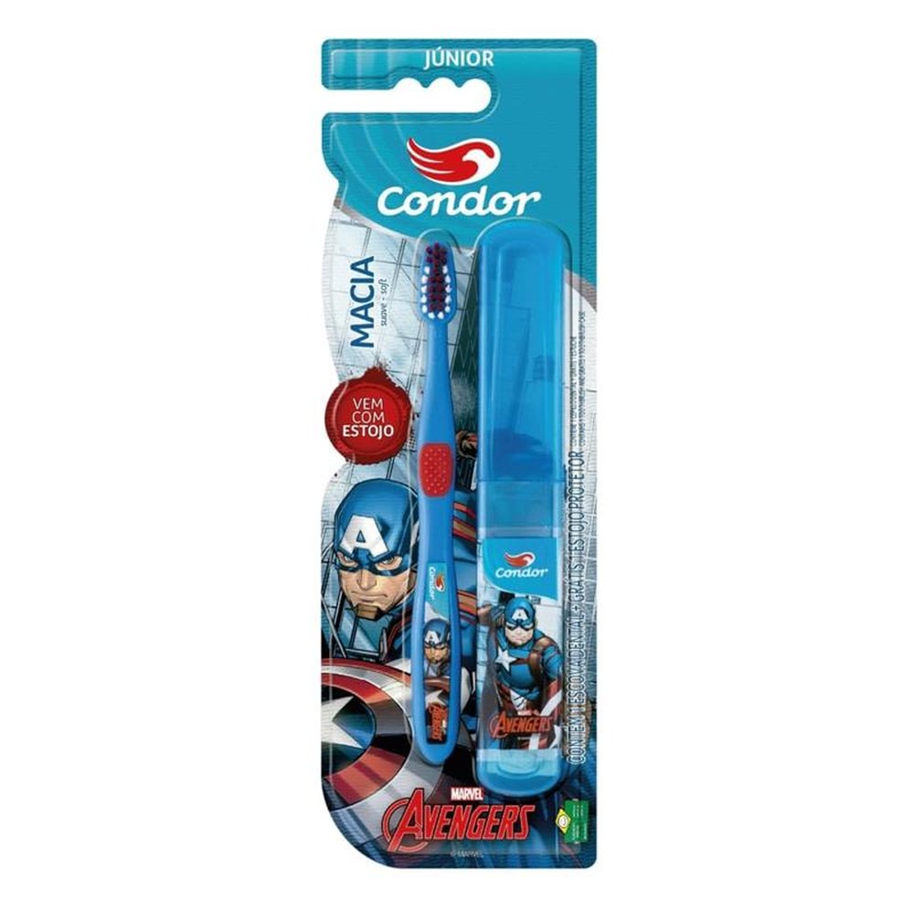 Escova Dental Condor Infantil Avengers