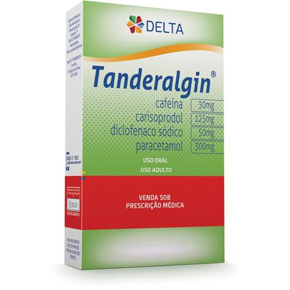 Tanderalgin Com 15 Comprimido - DELitroA
