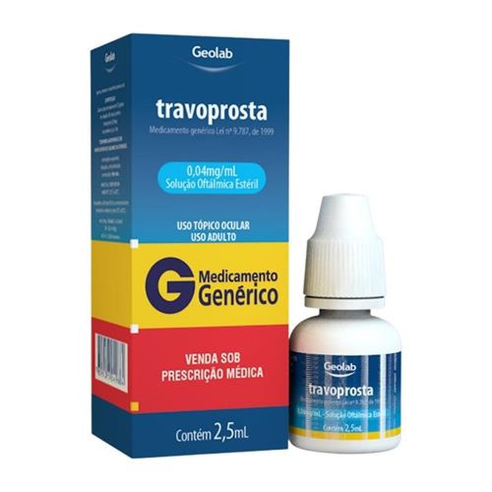 Travoprosta Colírio 0,04mg/ml com 2,5ml