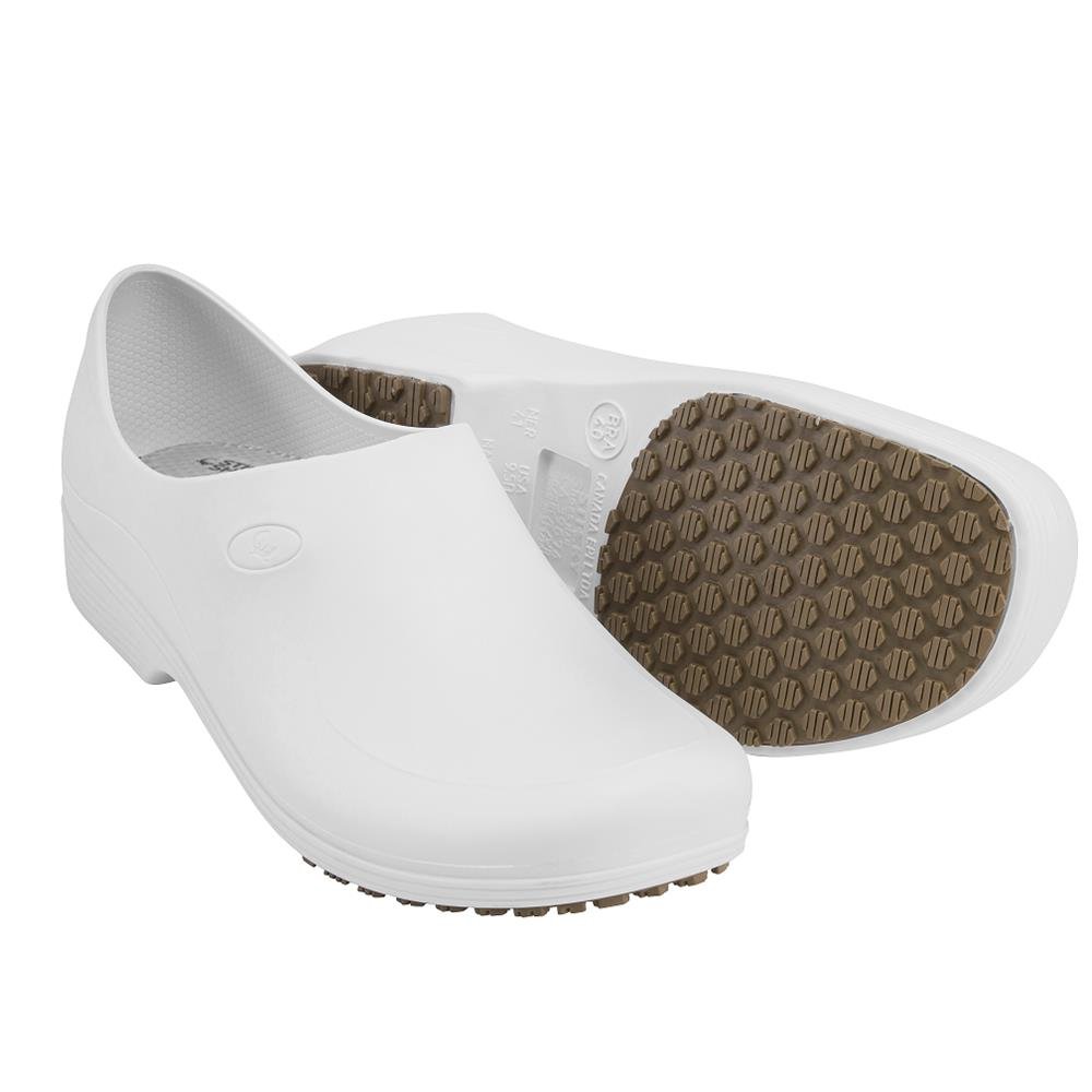 Sapato Ocupacional Sticky Shoes Tradicional Masculino - CA 39.674 - SSM - Branco Tamanho 42