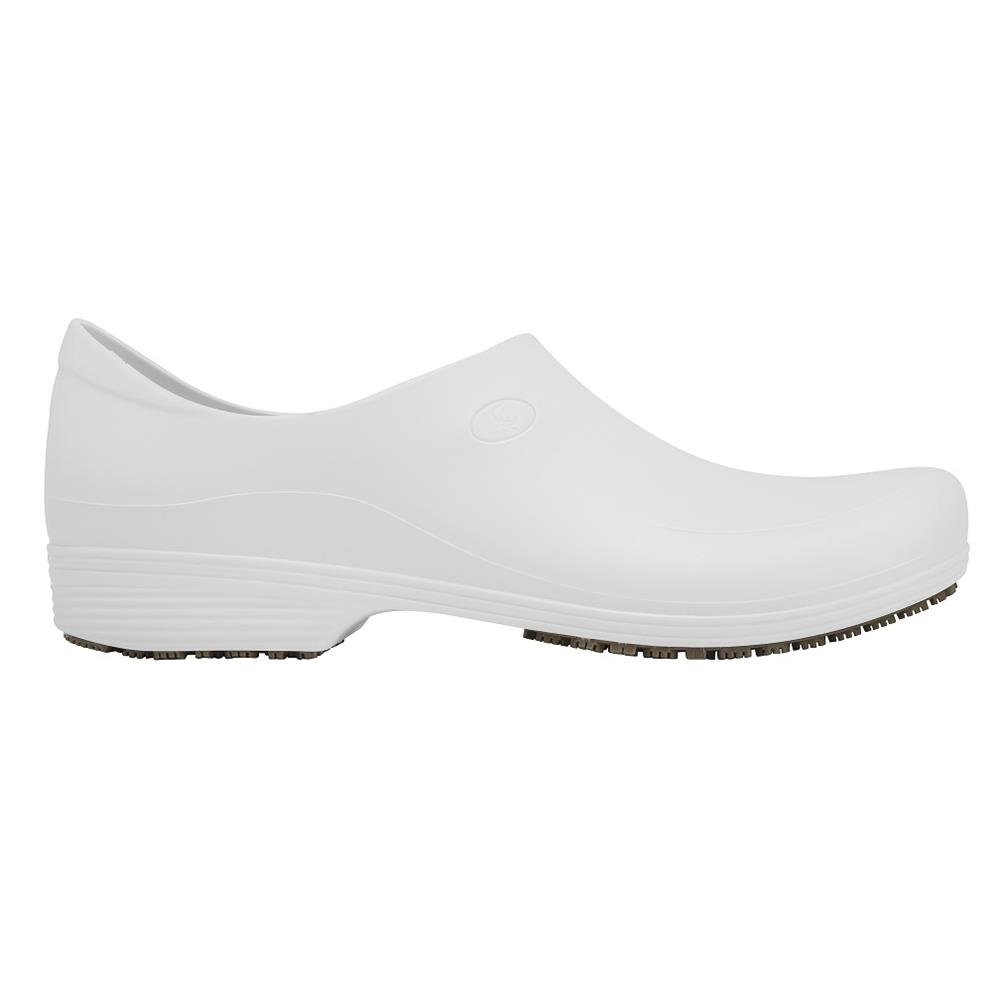 Sapato Ocupacional Sticky Shoes Tradicional Masculino - CA 39.674 - SSM - Branco Tamanho 42