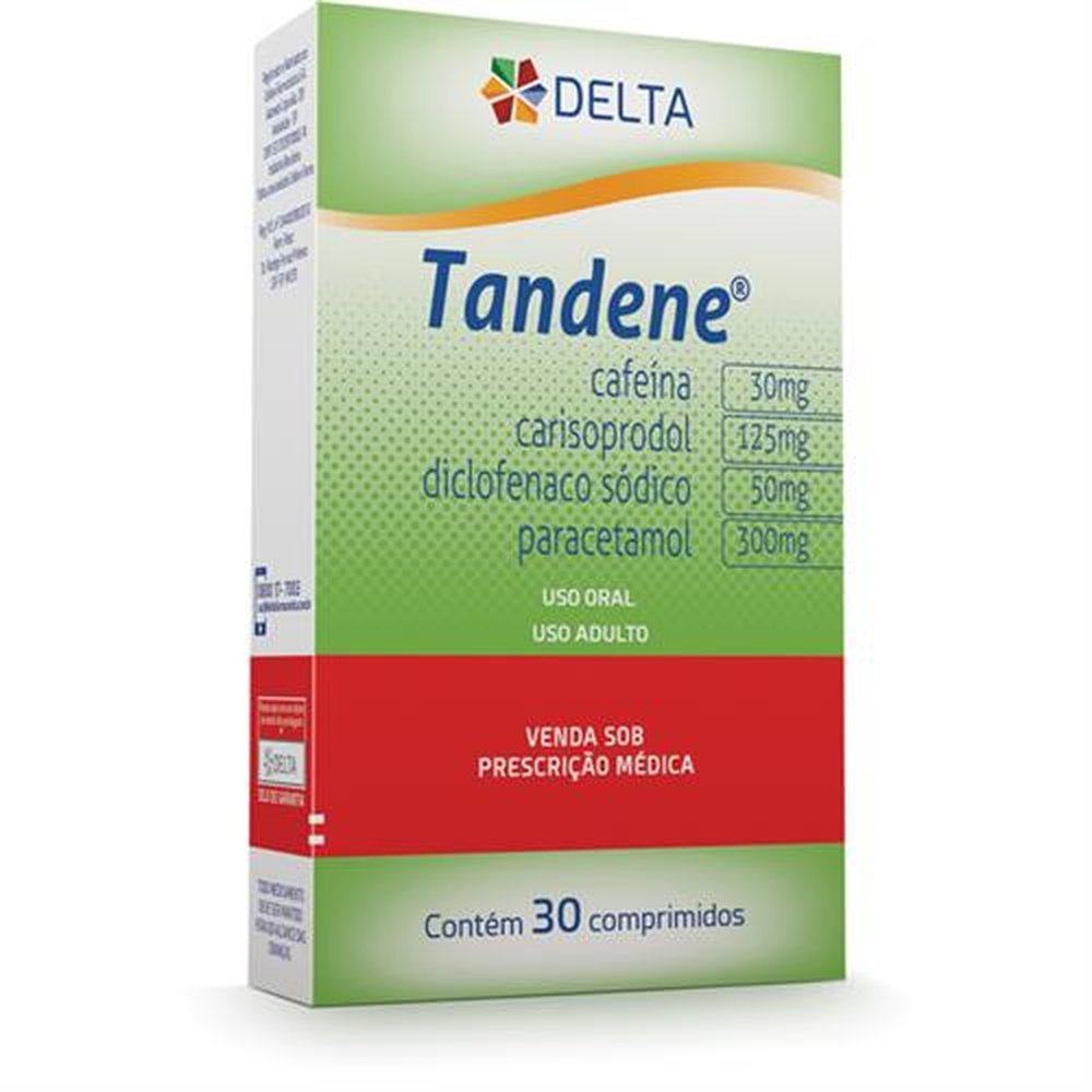 Tandene Com 30 Comprimido - DELitroA