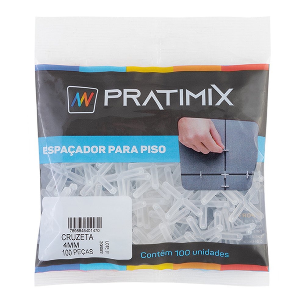 Cruzeta pratimix pacote com 100 peças