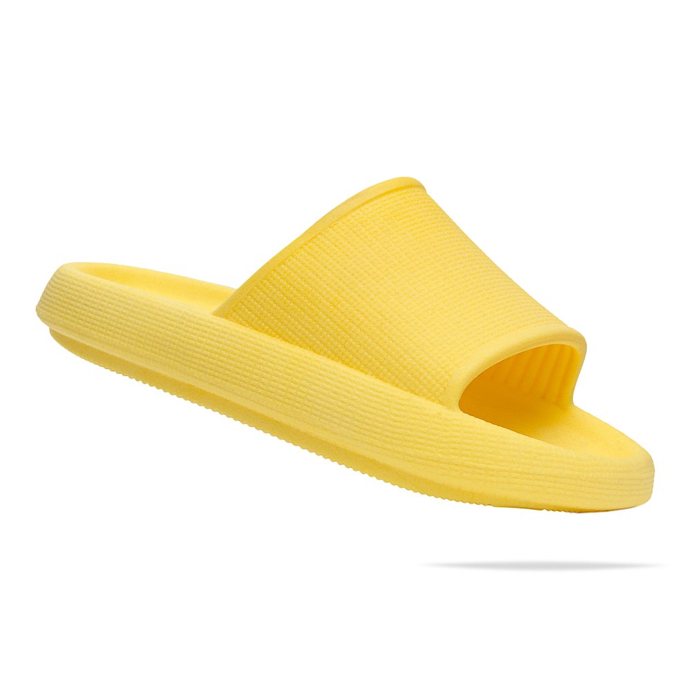 Kit Sandália Slider Colorê Amarela Grade 8 Pares - Numeração 25 A 32