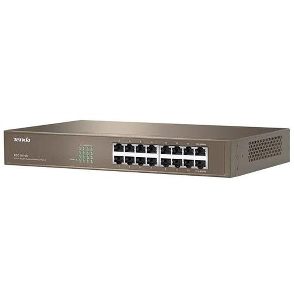 Switch Tenda 16 Portas Gigabit TEG1016D