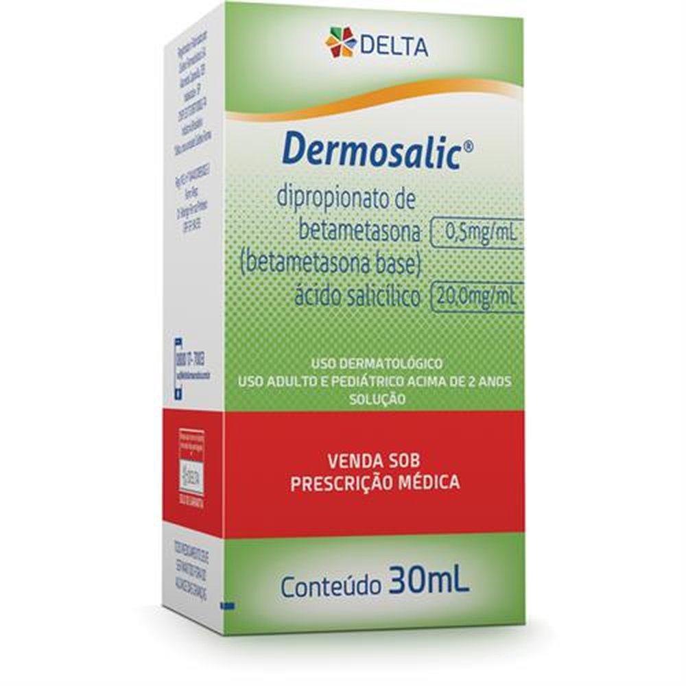 Dermosalic Solução Top Frasco 30Ml - DELitroA