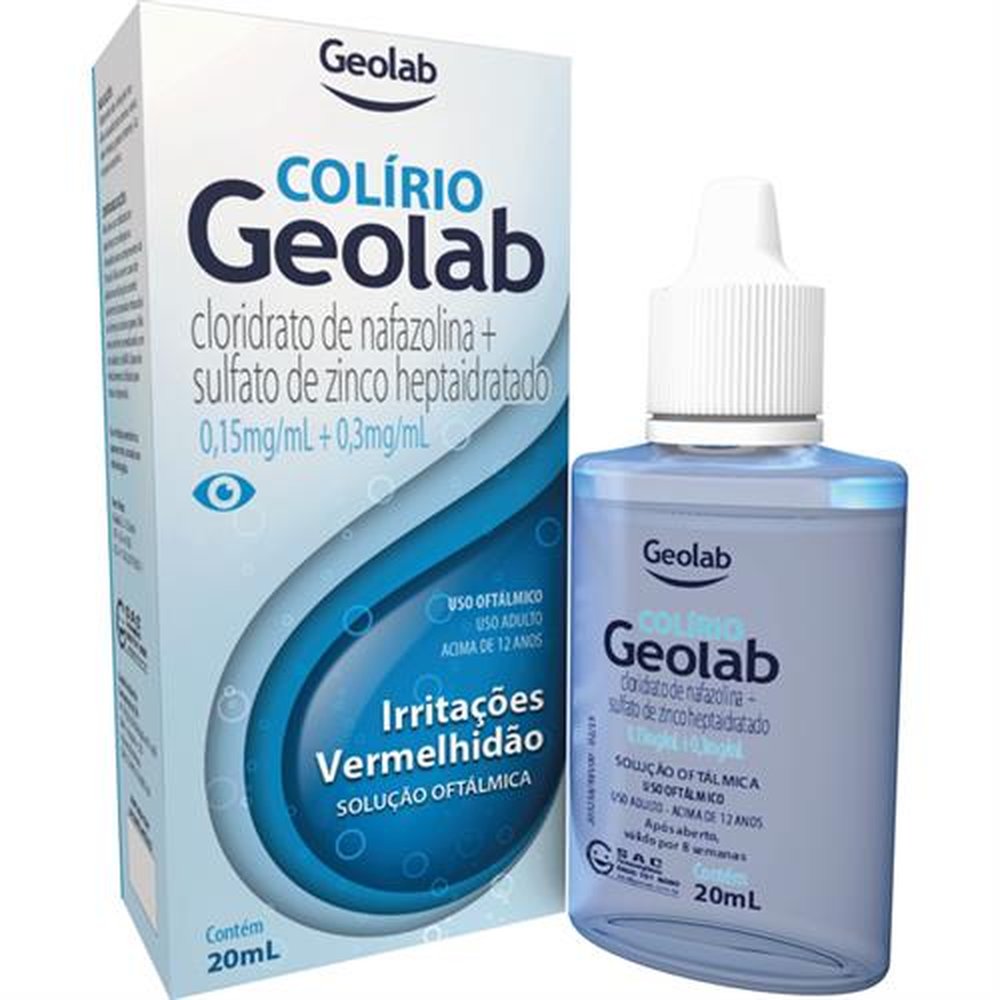 Colirio Geolab Frasco Gotas 20Ml - GEOLAB