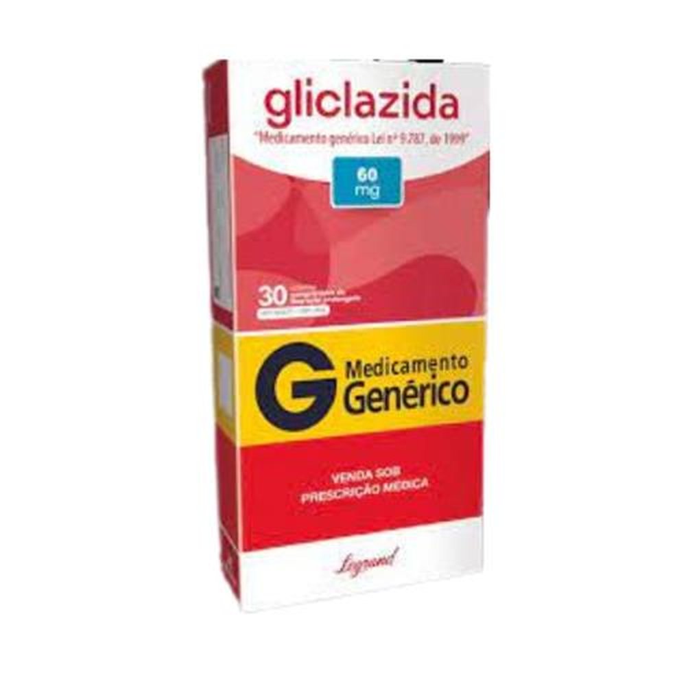 Gliclazida 60mg com 30 Comprimidos