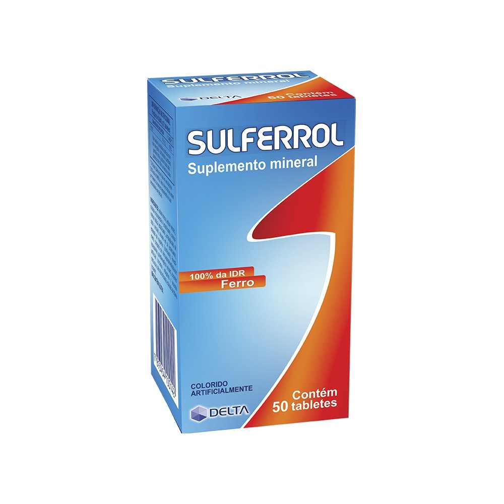 Sulferrol Frasco X 50 Tabletes - DELitroA