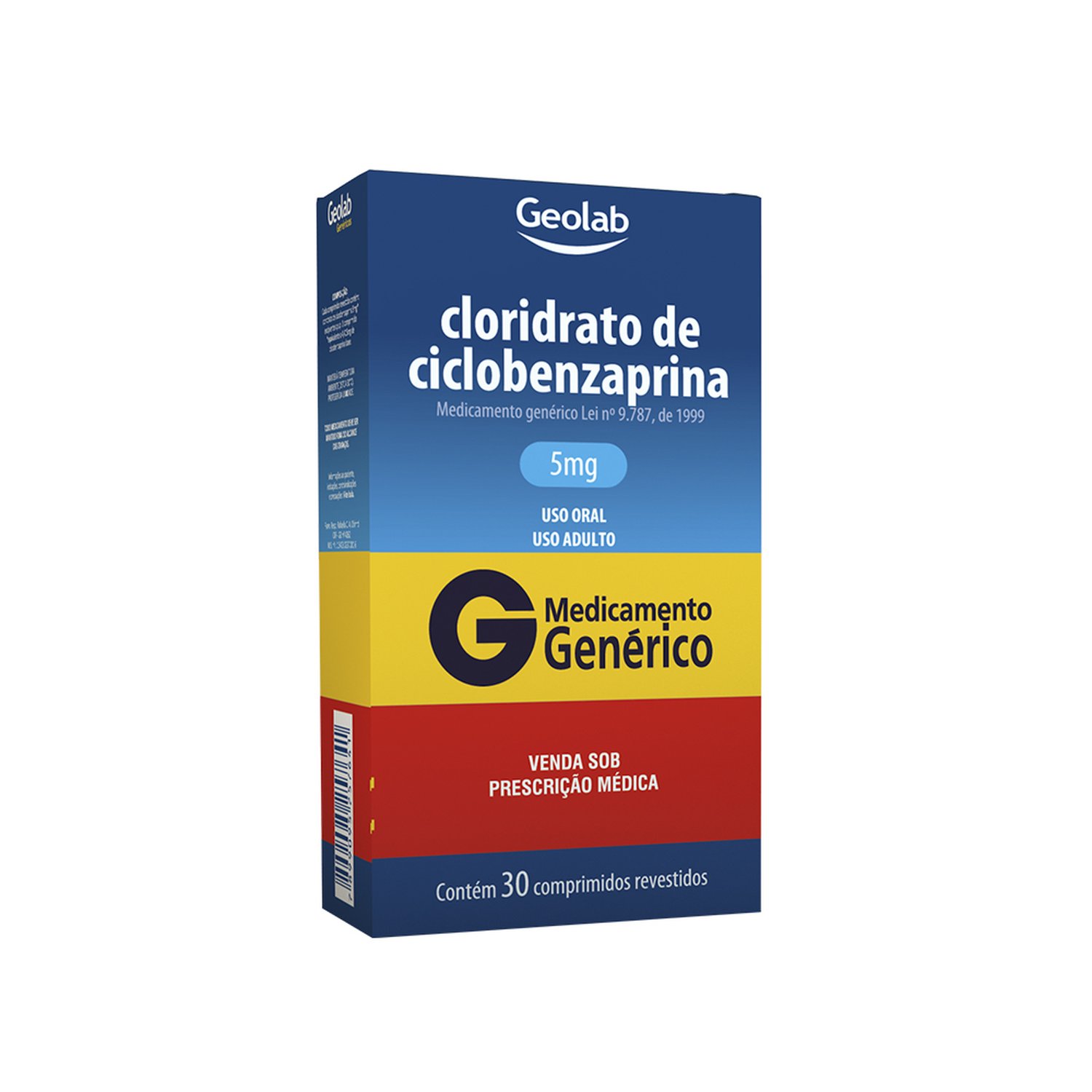 Ciclobenzaprina 5Mg 30Cpr