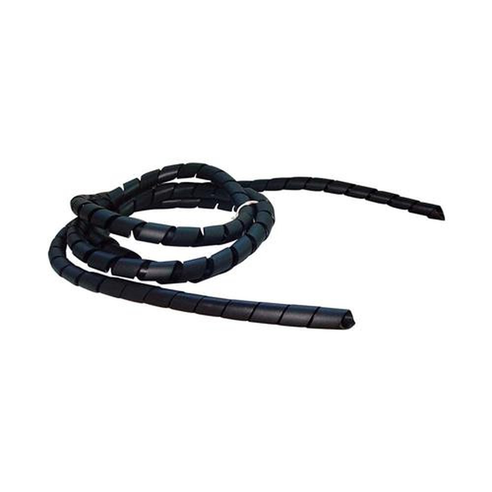 Organizador Fio 10mm Preto 1.5 metros Daneva Dn1574