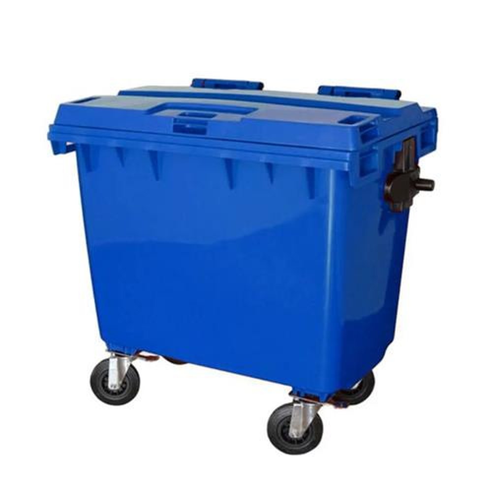 Contentor Plástico Capacidade 660l Azul