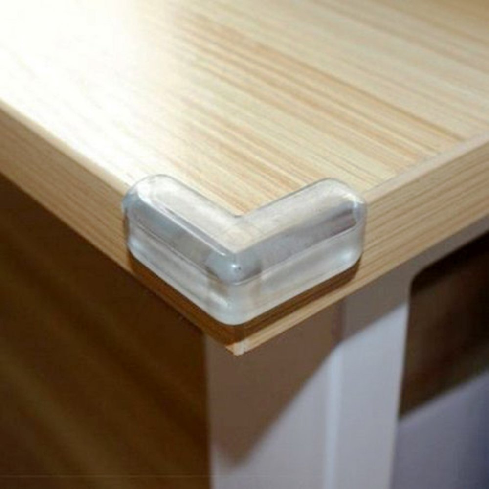 Protetor Quina Mesa Pvc 4 Peças Yazi