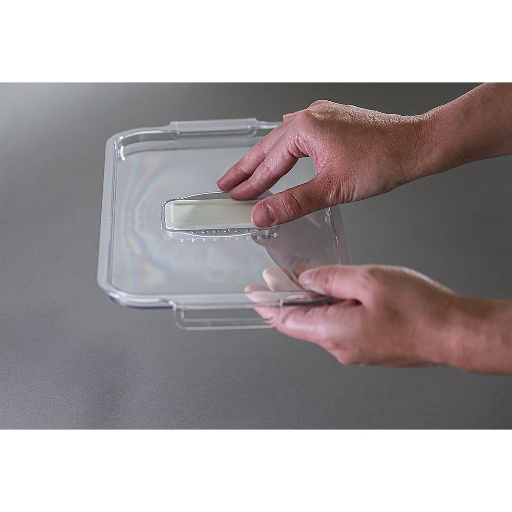 Organizador Geladeira Com Escorredor 32x16,5x10cm
