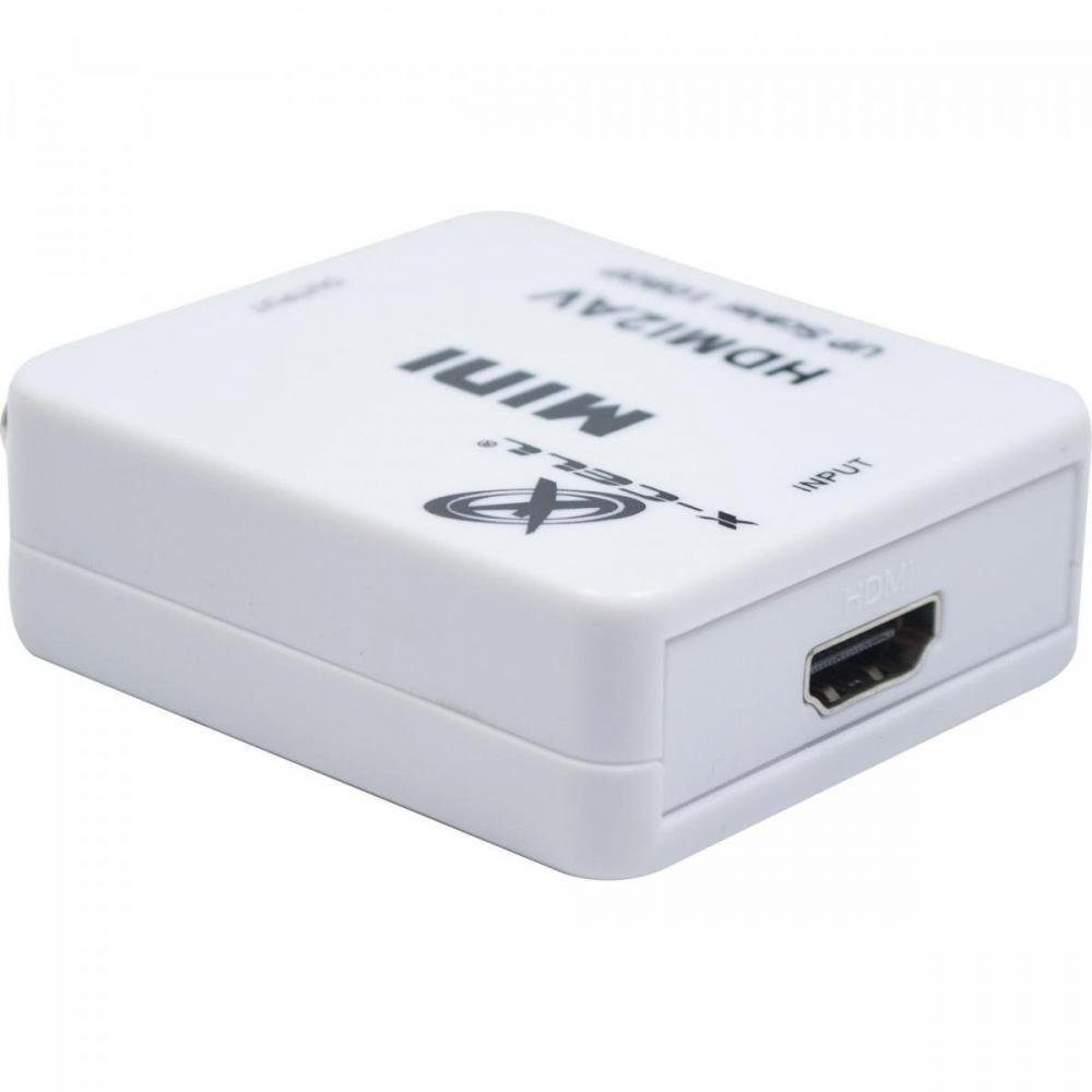Mini Conversor Hdmi x Av Xc-mc-01 Flex