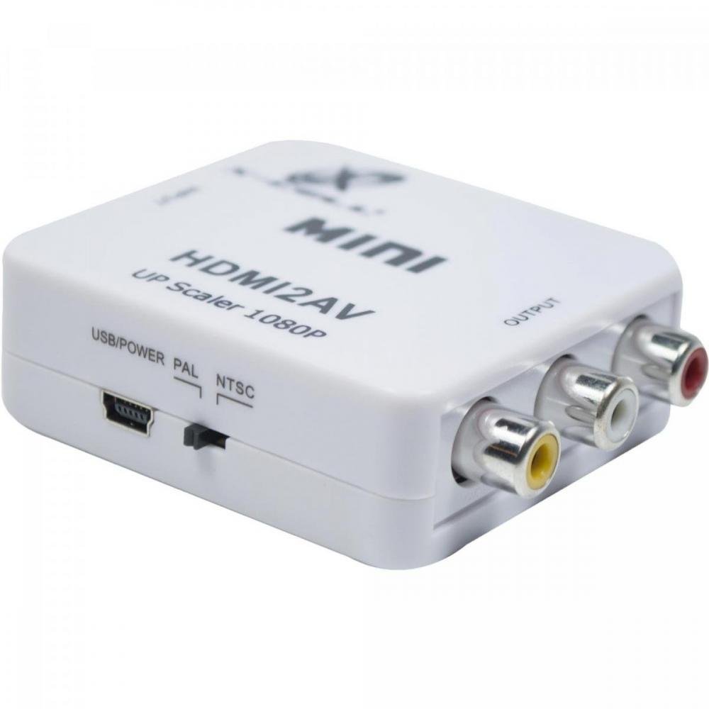 Mini Conversor Hdmi x Av Xc-mc-01 Flex