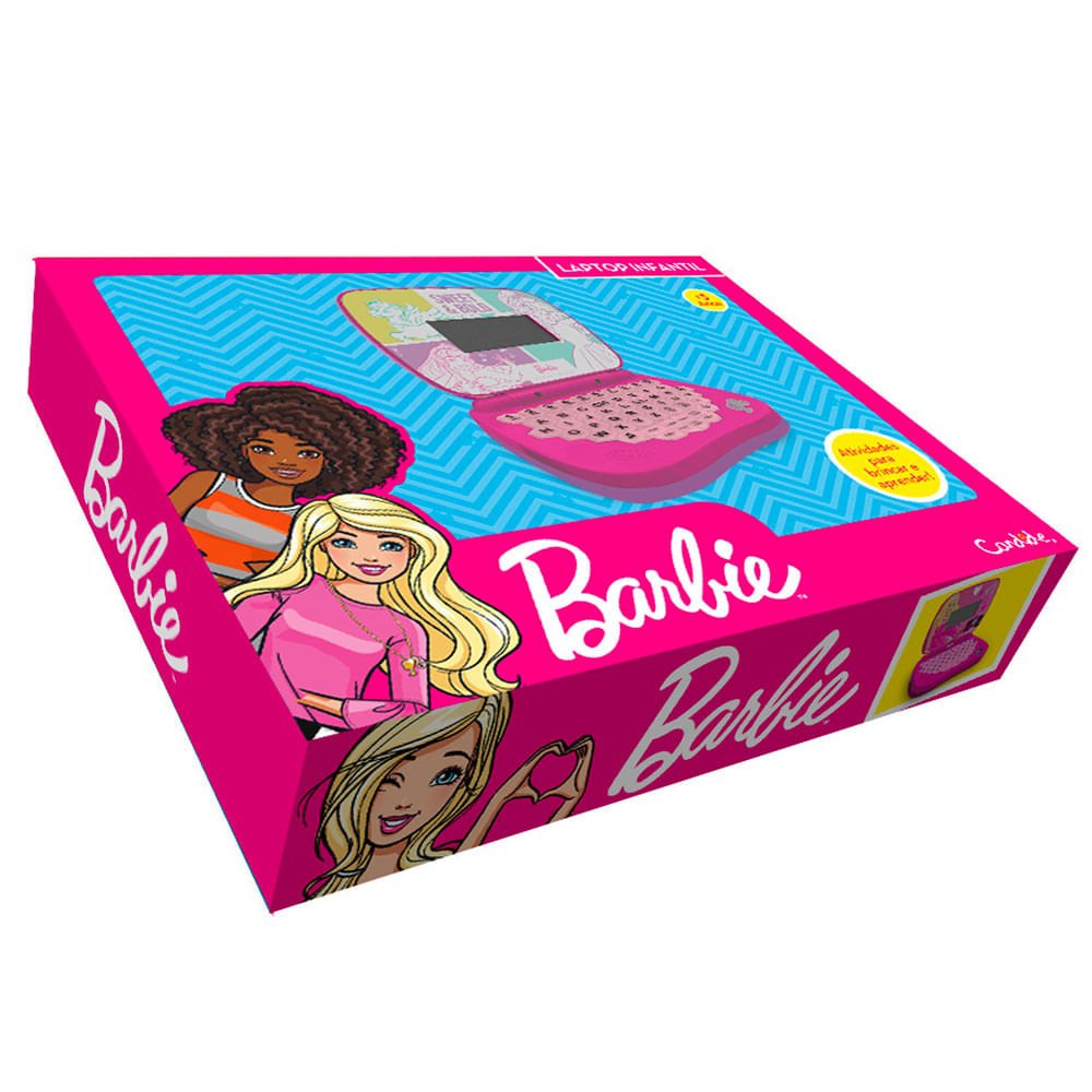 Barbie Laptop Infantil - Candide