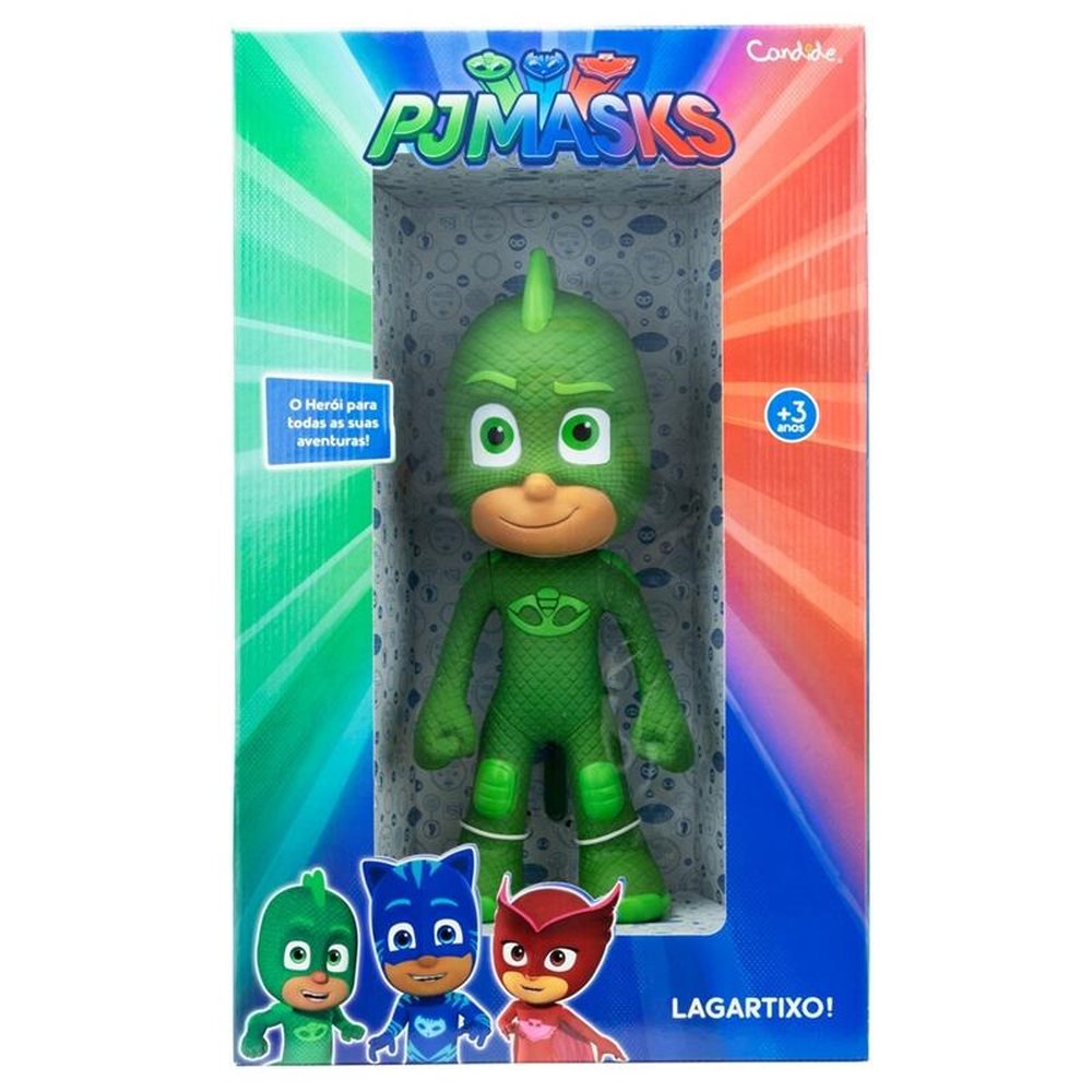Boneco Vinil PJMASK Lagartixo