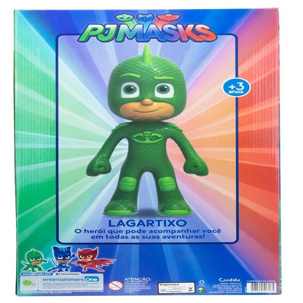 Boneco Vinil PJMASK Lagartixo
