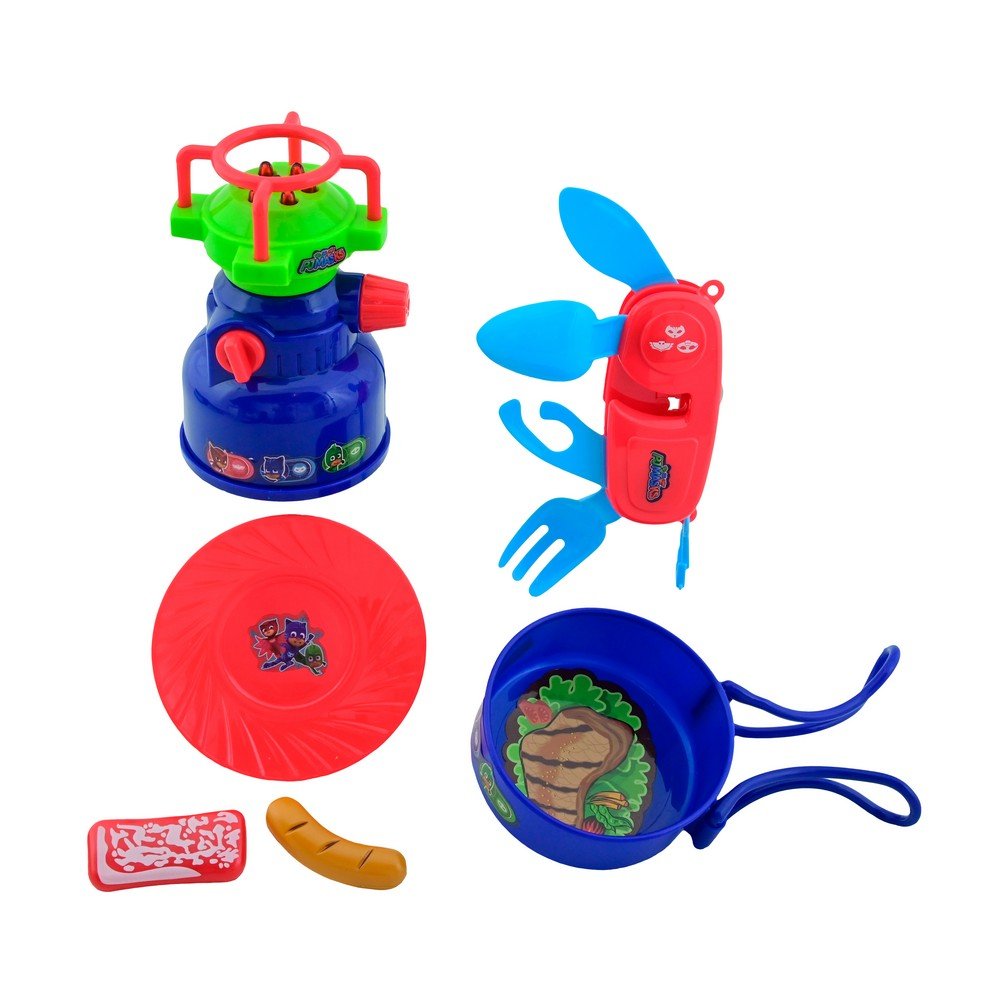 PJ MASKS Camping Kit Com Fogareiro