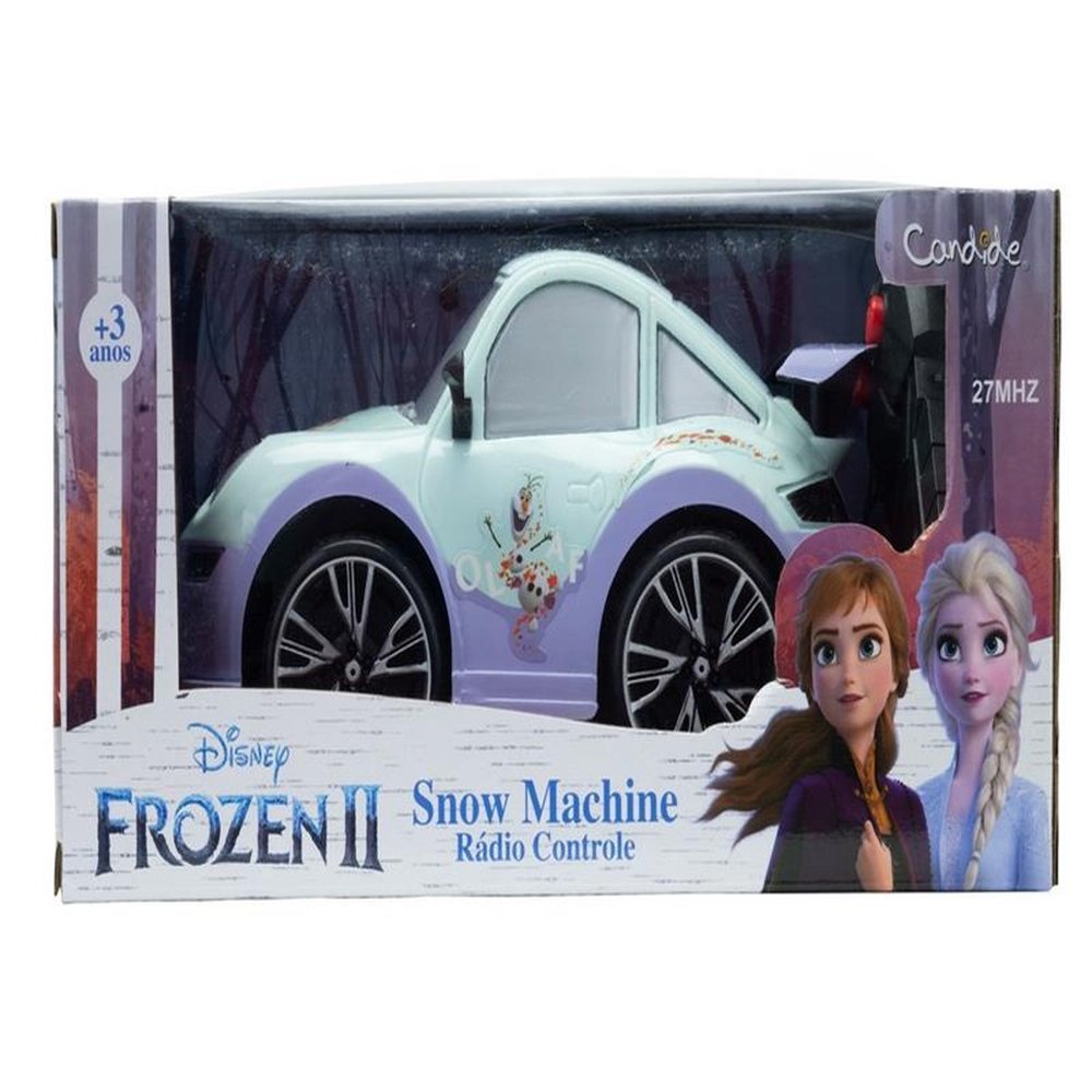 Veiculo Snow Machine Radio Controle 3 Funções a Pilhas