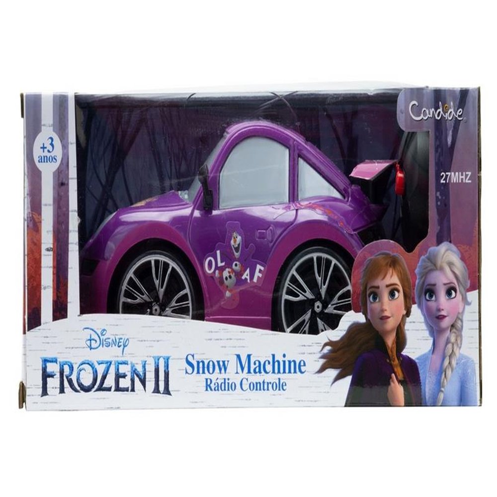Veiculo Snow Machine Radio Controle 3 Funções a Pilhas