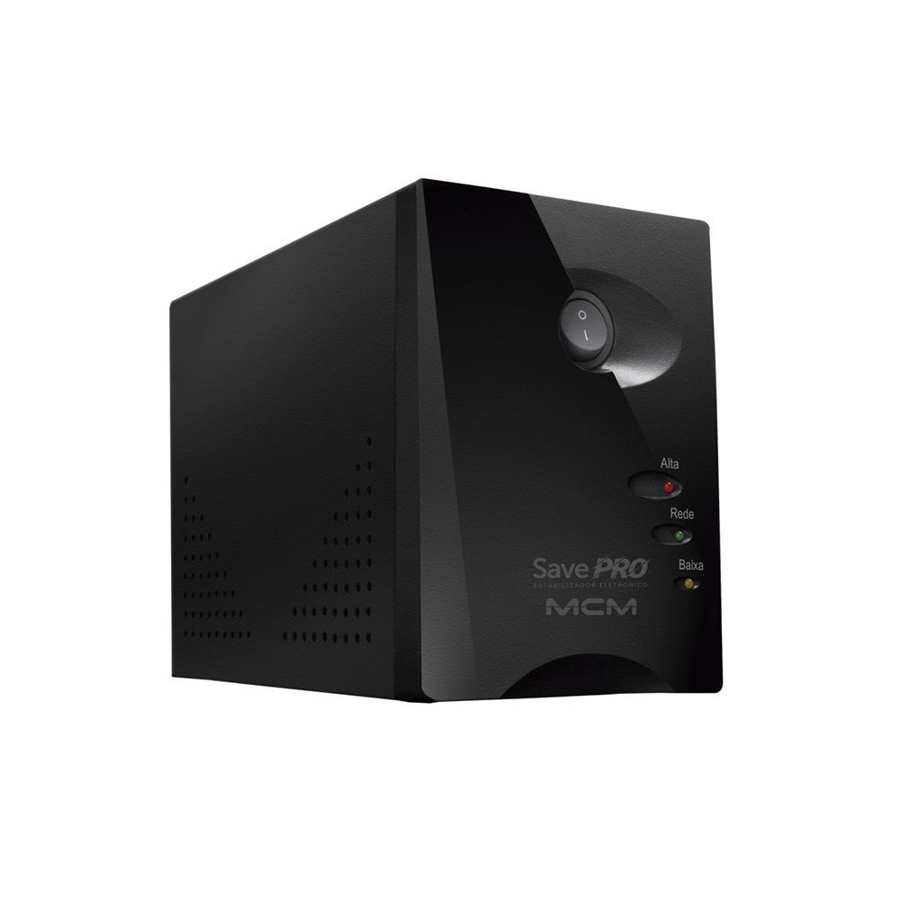 Estabilizador Mcm Save Pro 1000Va Bivolt/115V 4 Tomadas