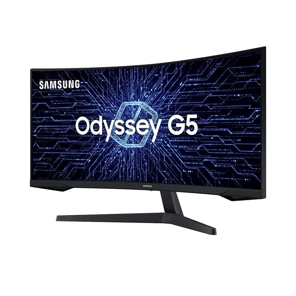 Monitor Gamer Samsung Odyssey G5 34" VA, Curvo, 165Hz, 1ms, 2K QHD, FreeSync Premium, HDR10, HDMI/DisplayPort - LC34G55TWWLXZD