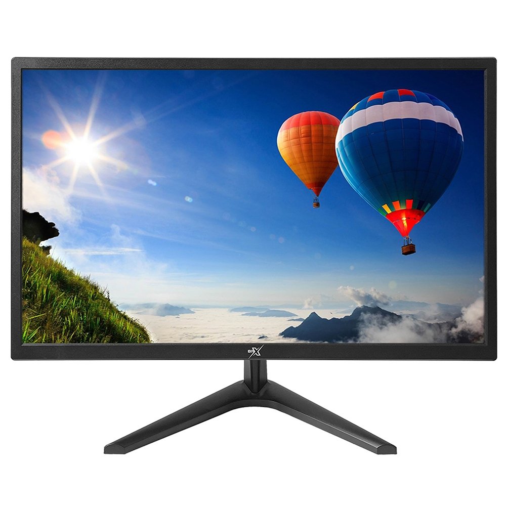 Monitor LED 21.5" BRX, Full HD, Resolução de 1920x1080, 1 HDMI, 1 VGA, Painel de LED, 75Hz