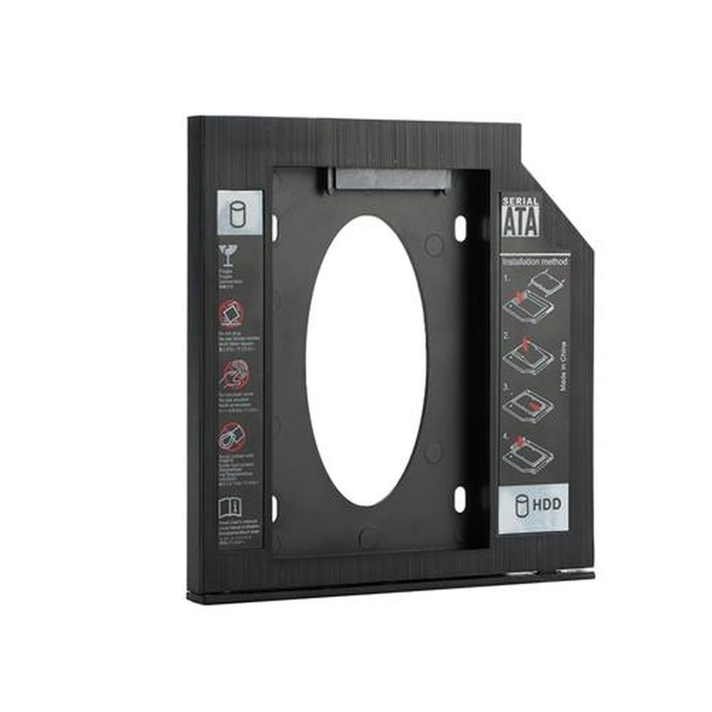 Adaptador HDD/SSD 9,5mm para Notebook | Goldentec