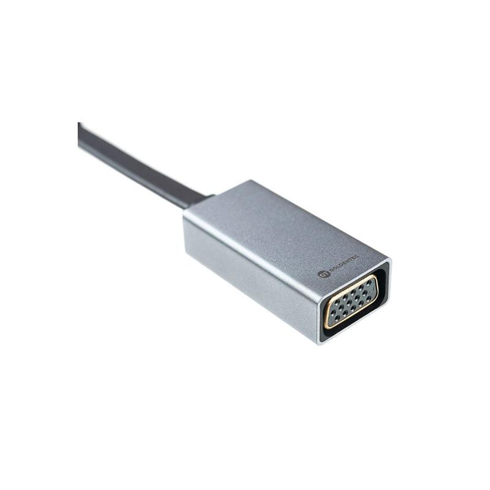 Cabo Adaptador USB-C para VGA 14cm | Goldentec