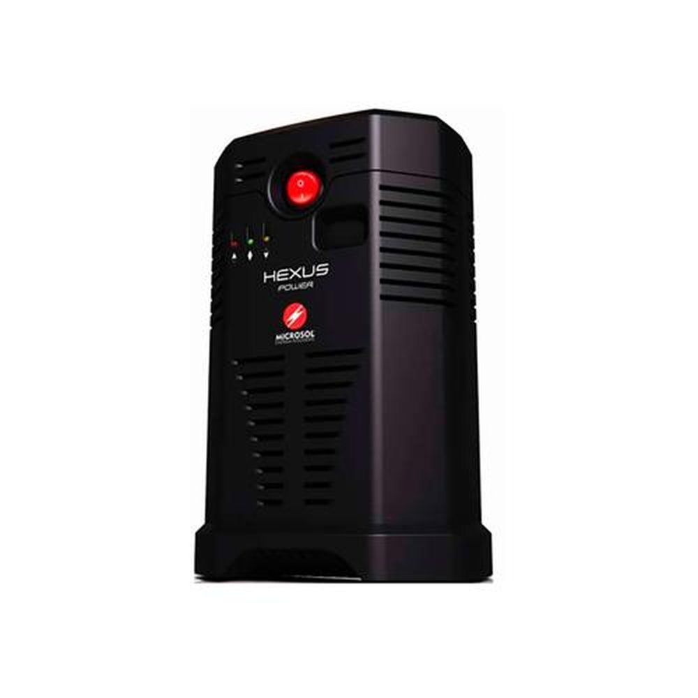 Estabilizador Microsol Hexus 500Va Bivolt Hexus500bi Basico