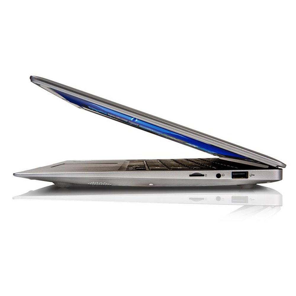 Notebook GT Silver Intel Dual-Core 4GB SSD 64GB 14" Windows 10
