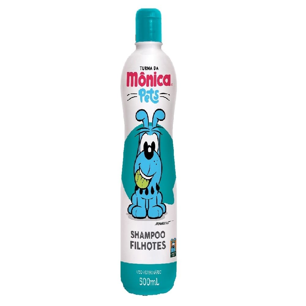 Shampoo Turma da Mônica Pets Filhotes Total Quimica 500ml