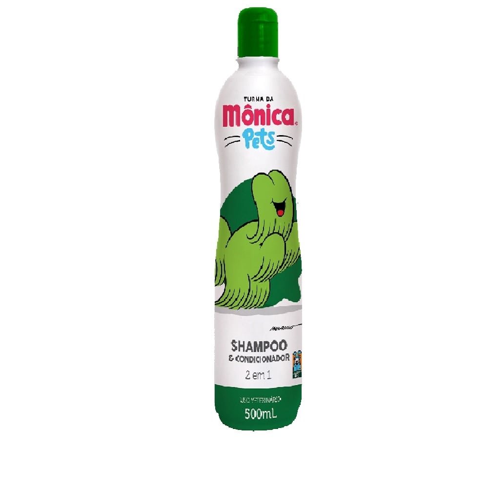 Shampoo + Condicionador 2 em 1 Turma da Mônica Pets Total Quimica 500ml