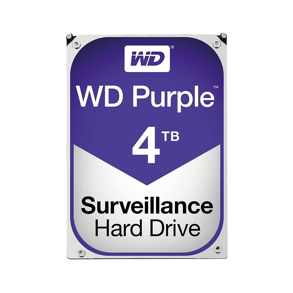 Hdd Wd Purple 4 Tb Para Seguranca / Vigilancia / Dvr - Wd40purz