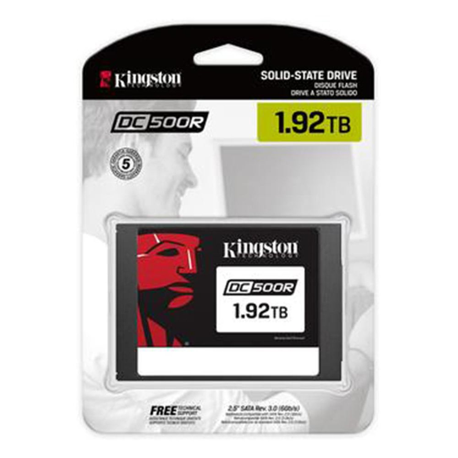 Ssd kingston 1920gb 2,5" sata 3 para servidor -sedc500r/1920g