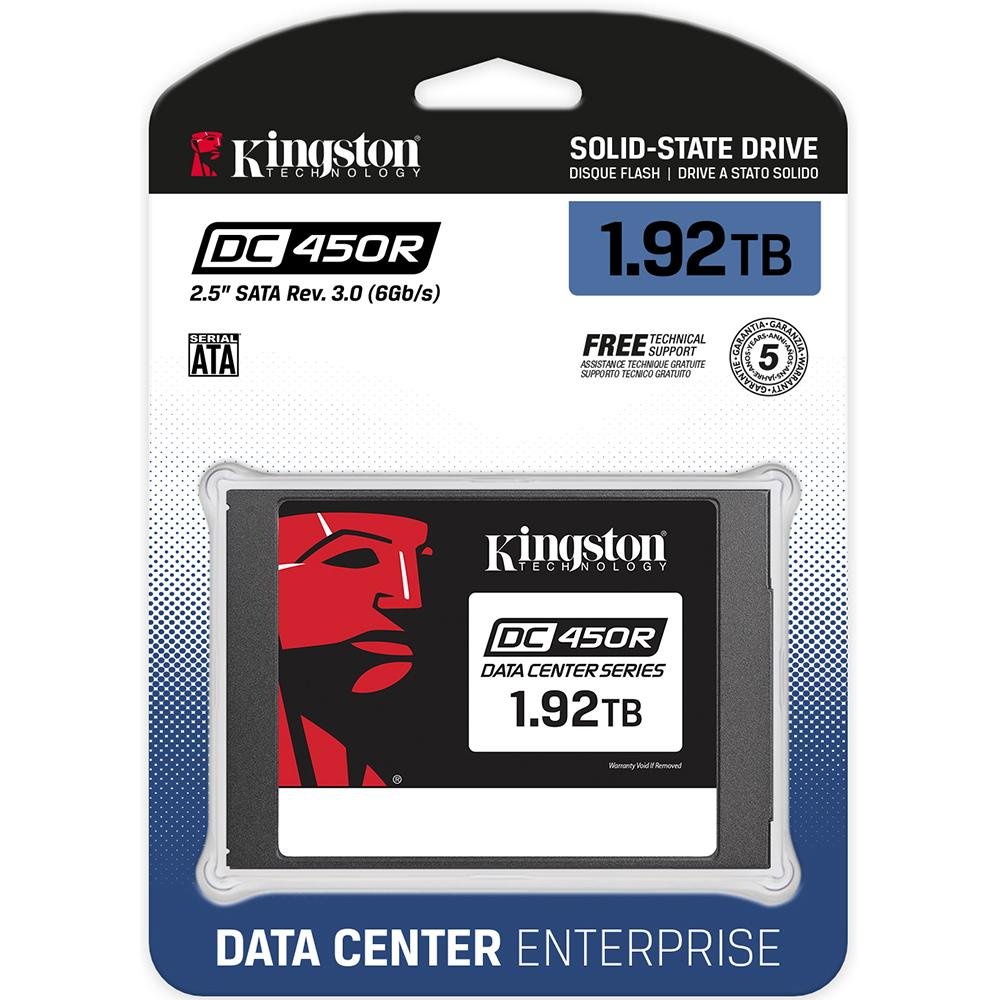 Ssd Kingston 1920gb 2,5" Sata 3 Data Center- Sedc450r/1920g
