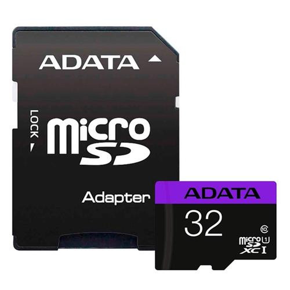 Cartão de Memoria Adata MicroSDXC Premier 32GB C10