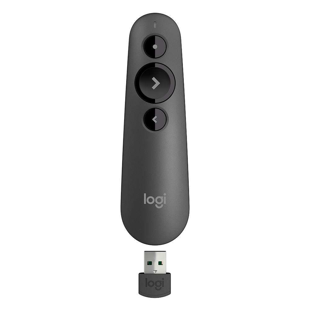 Apresentador Logitech Laserpoint R500 Preto - 910-005333