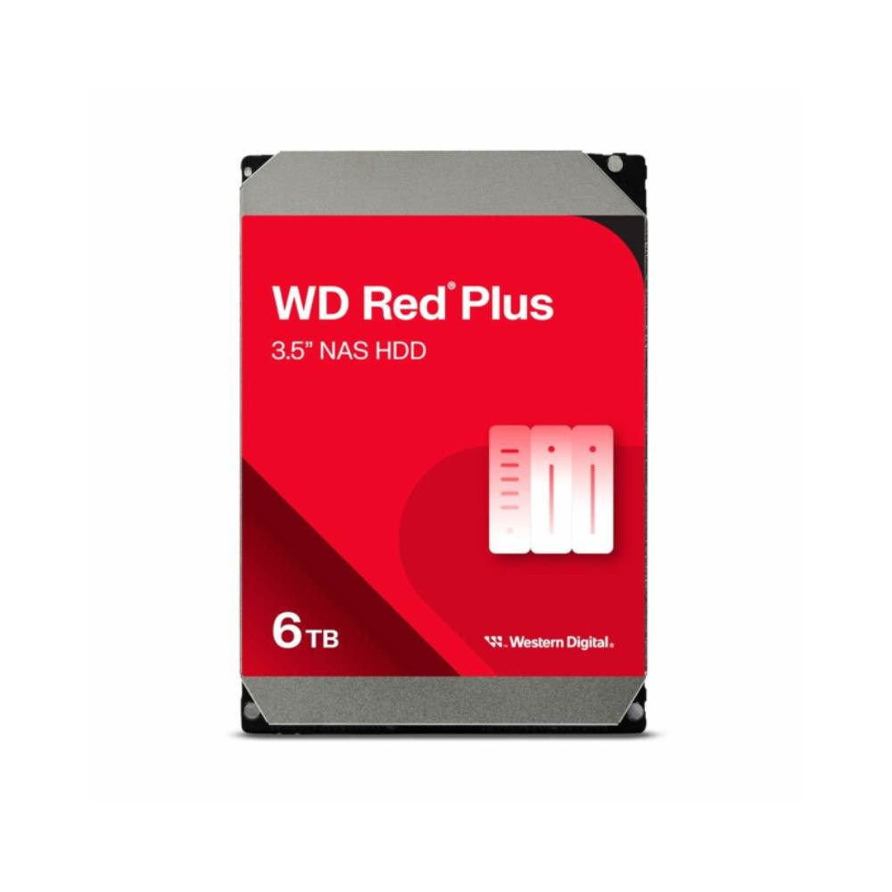 Hdd Wd Red 6 Tb Nas Para Servidor 24x7 - Wd60efax