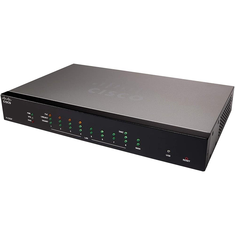 Roteador Cisco Rv260p Vpn Router