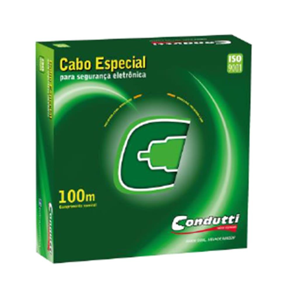 Cabo Cci 6x50 3 Pares 6vias Alarme Interfonia Ramais Condutti Cx 100m