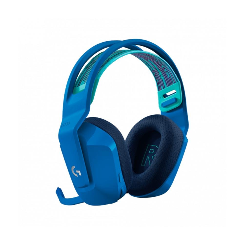 Headset Gamer Sem Fio Logitech G733 7.1 Dolby Surround - Azul - 981-000942