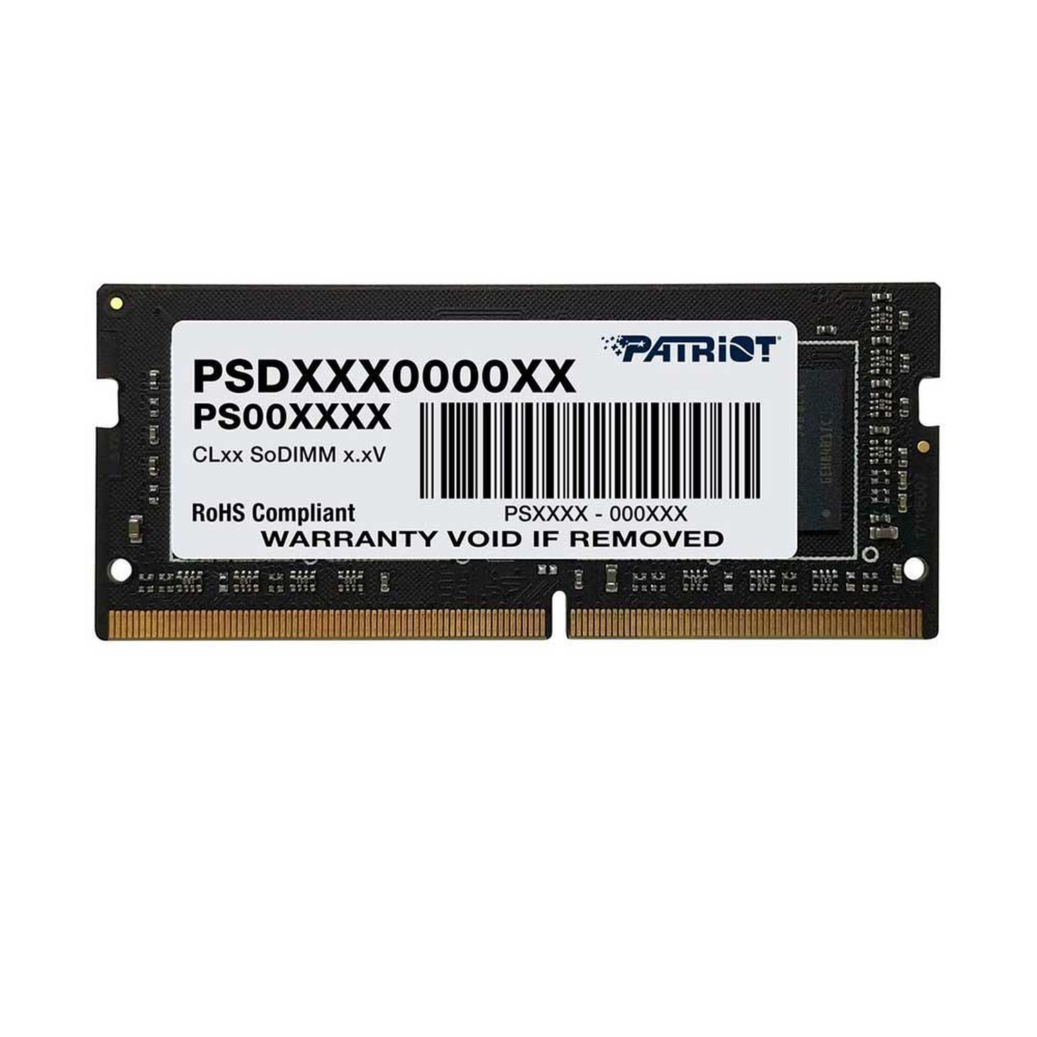 Memoria Patriot 16gb Ddr4 2666mhz 1.2v Signature -notebook- Psd416g26662s